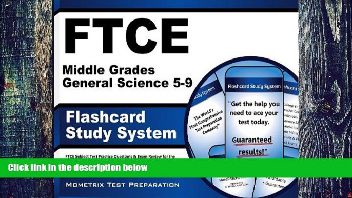 Price FTCE Middle Grades General Science 5-9 Flashcard Study System: FTCE Test Practice