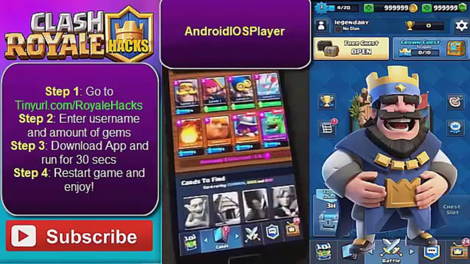 How to Clash Royale Hack -Clash Royale Cheat -  How To Hack Clash Royale Free Gems Glitch (December 2016)