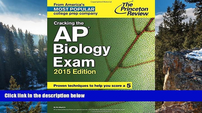 Online Princeton Review Cracking the AP Biology Exam, 2015 Edition (College Test Preparation) Full