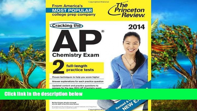 Buy Princeton Review Cracking the AP Chemistry Exam, 2014 Edition (Revised) (College Test