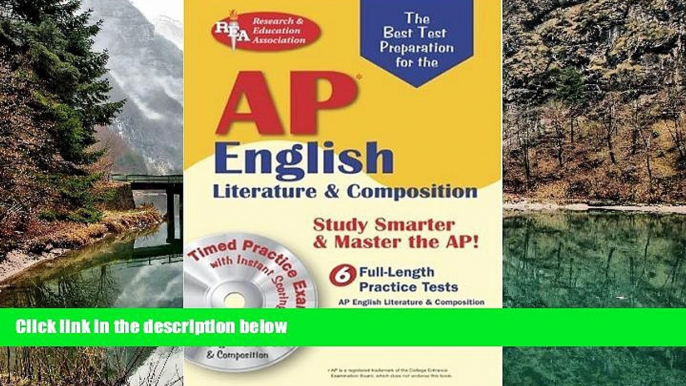 Buy Pauline Beard Ph.D. AP English Literature   Composition w/CD-ROM  (REA) The Best Test Prep