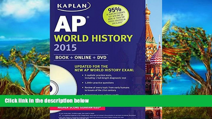 Online Patrick Whelan Kaplan AP World History 2015: Book + Online + DVD (Kaplan Test Prep) Full