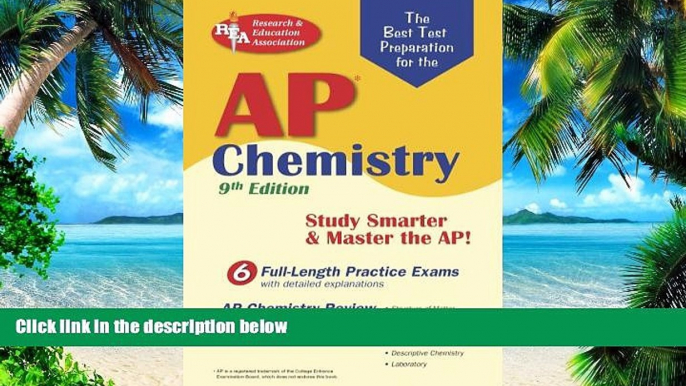 Buy NOW  AP Chemistry (REA) - The Best Test Prep for the Advanced Placement Exam (Advanced