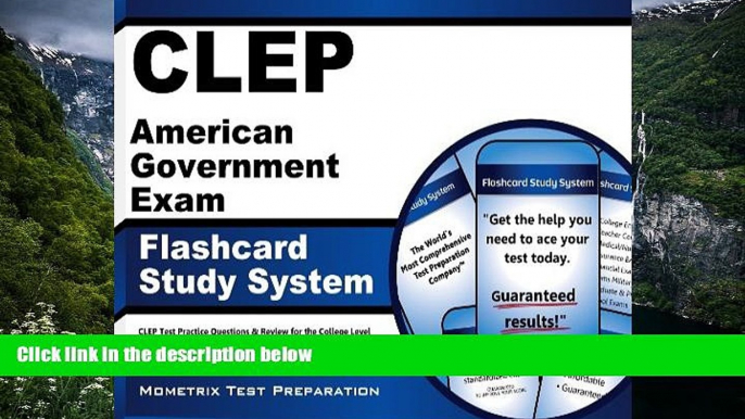 Buy CLEP Exam Secrets Test Prep Team CLEP American Government Exam Flashcard Study System: CLEP