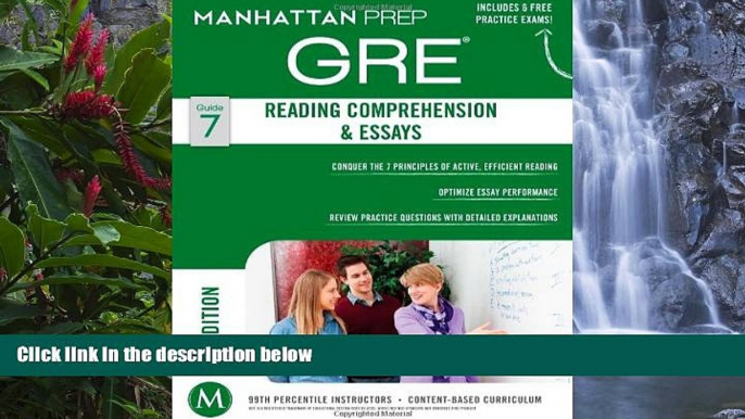 Online Manhattan Prep GRE Reading Comprehension   Essays (Manhattan Prep GRE Strategy Guides) Full