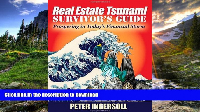 Read Book Real Estate Tsunami Survivor s Guide: Prospering in Today s Financial Storm Full Download