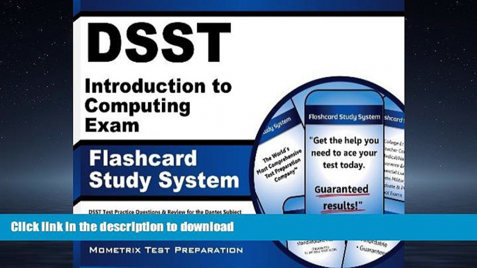 Read Book DSST Introduction to Computing Exam Flashcard Study System: DSST Test Practice