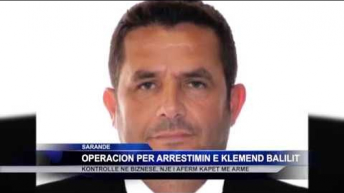 Operacion për arrestimin e Kelment Balilit