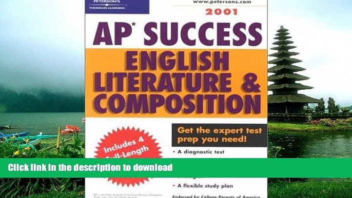 READ Peterson s 2001 Ap Success English Literature and Composition (Ap Success : English