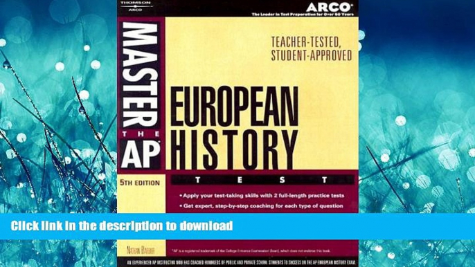 Read Book Master AP European History, 5th ed (Master the Ap European History Test, 5th ed) Nathan