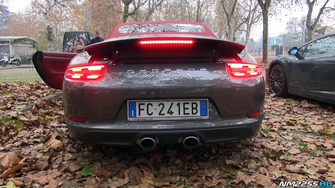 2016 Porsche 991 Carrera S MK2 3.0L Turbo Exhaust Sound - Start Up & Revs