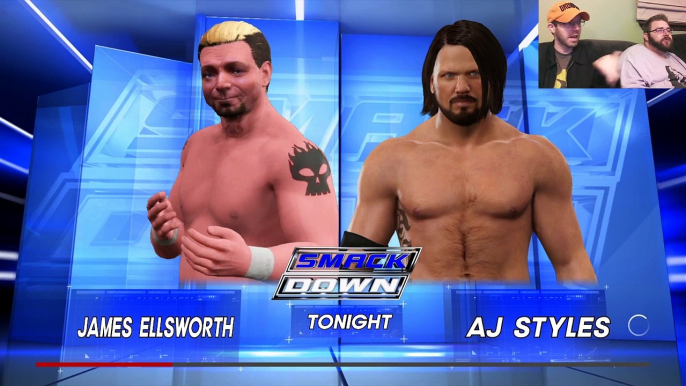 Bonus Match: WWE 2K17 - AJ Styles vs James Ellsworth