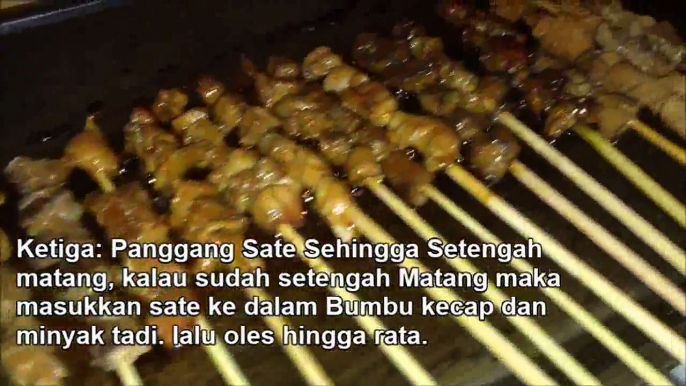 #Resep Cara Membuat Sate Ayam dan Danging | Bumbu Sate #madura