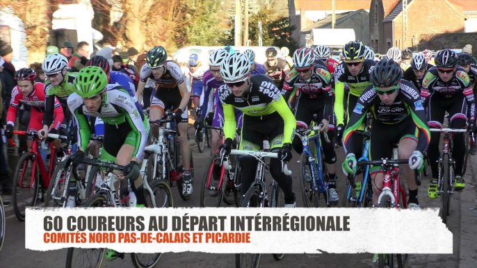Cyclo-cross - Interrégionaux 2016 à Houdain - Alexandre Baillet et Nicolas Le Besq vainqueurs à Houdain
