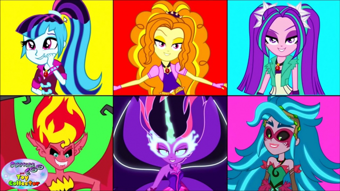 My Little Pony Color Swap Equestria Girls Dazzlings MLP Episode Surprise Egg and Toy Collector SETC