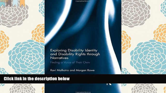 PDF [FREE] DOWNLOAD  Exploring Disability Identity and Disability Rights through Narratives: