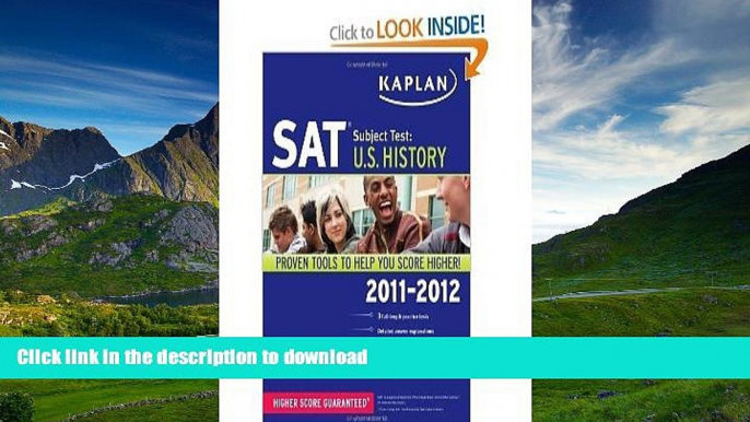 Read Book Kaplan SAT Subject Test U.S. History 2011-2012 (Kaplan Sat Subject Tests Us History)  On