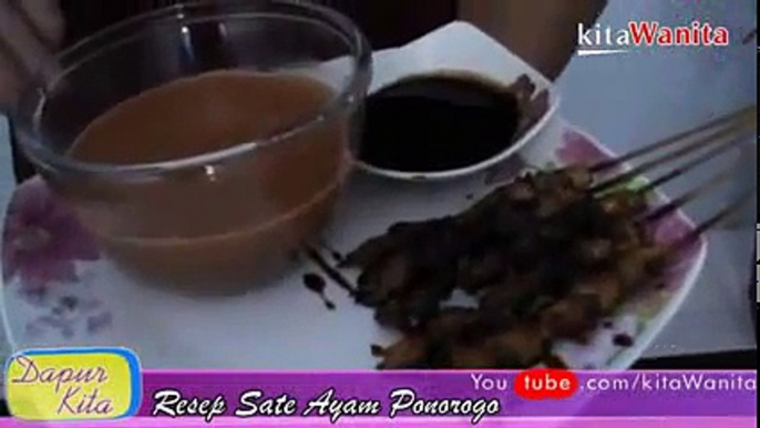 Cara Membuat Bumbu SATE AYAM PONOROGO   Resep Sate Ayam