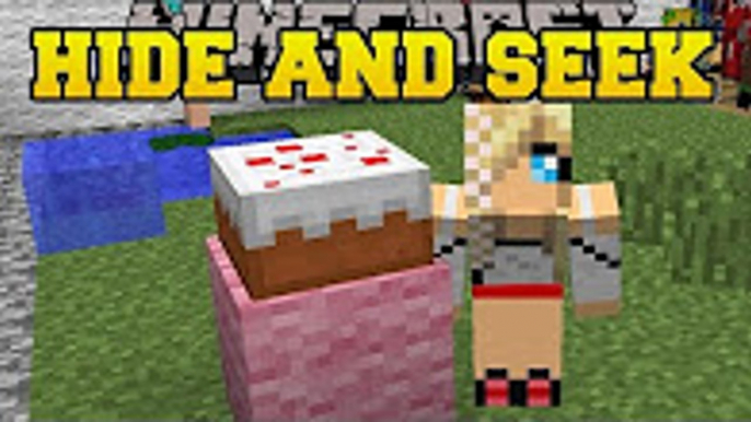 PopularMMOs Minecraft - GIRLFRIENDS HIDE AND SEEK - Morph Hide And Seek - Modded Mini-Game