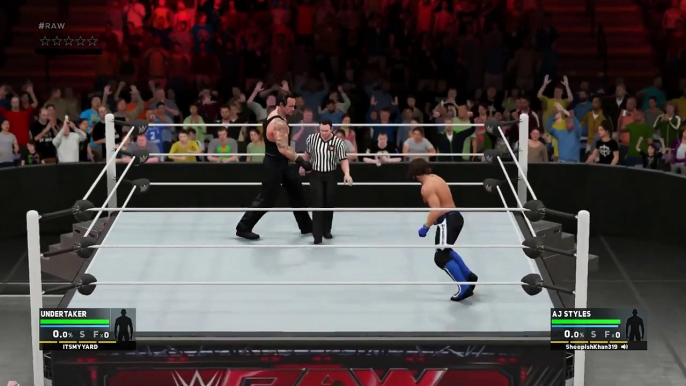 Nailing a PERFECT in WWE 2K17 Online against AJ Styles.