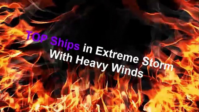 Tanker Ship in Extreme Storm With Heavy Winds - Atlantic storm - Wave Hits Ship [AMAZING]