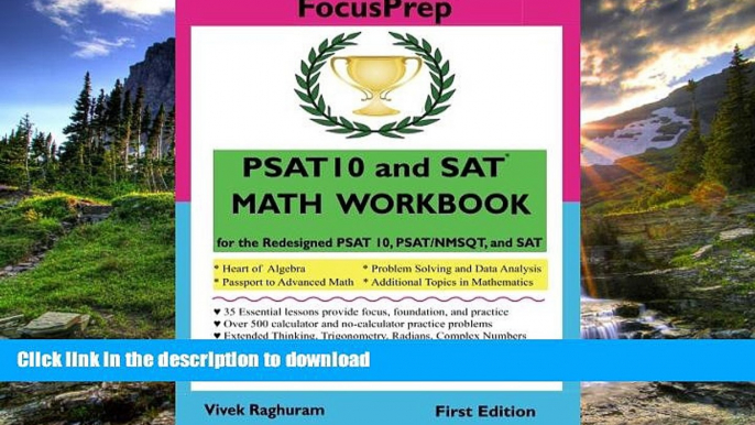 Pre Order PSAT 10 and SAT MATH WORKBOOK: for the Redesigned PSAT 10, PSAT/NMSQT, and SAT  Full Book