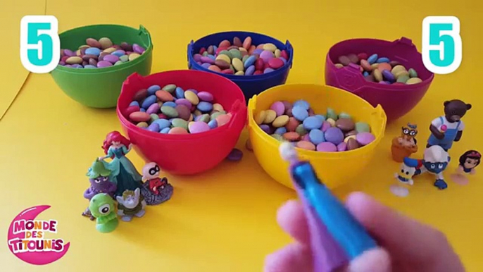 Oeufs surprises et petits bonbons Smarties JEUX jouets cachés pour enfants Touni Toys