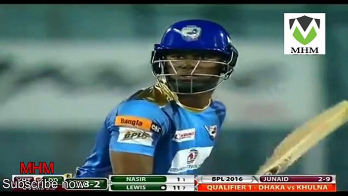 Dhaka dynamites vs Khulna titans  bpl t20 semi final 2016