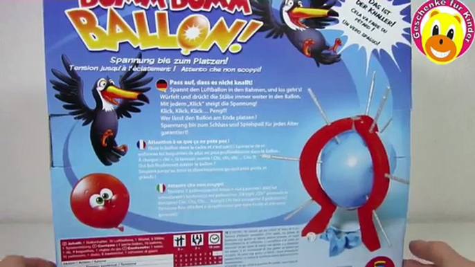 Bum Bum Ballon! von Schmidt Spiele spielen Unboxing Video Geschenke für Kinder Spielzeug Kanal