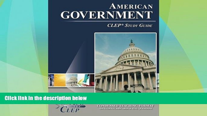 Price CLEP American Government Test Study Guide Ace The CLEP On Audio