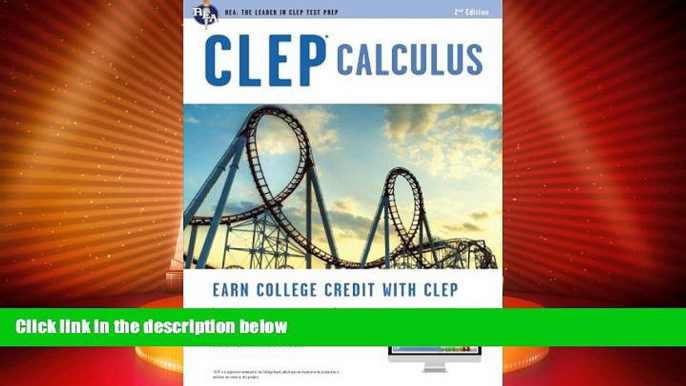 Price CLEPÂ® Calculus Book + Online (CLEP Test Preparation) Gregory Hill For Kindle