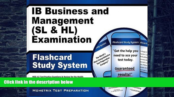 Online IB Exam Secrets Test Prep Team IB Business and Management (SL and HL) Examination Flashcard