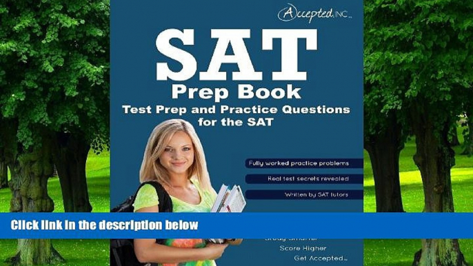 Audiobook SAT Prep Book: Test Prep and Practice Questions for the SAT Inc. Accepted On CD