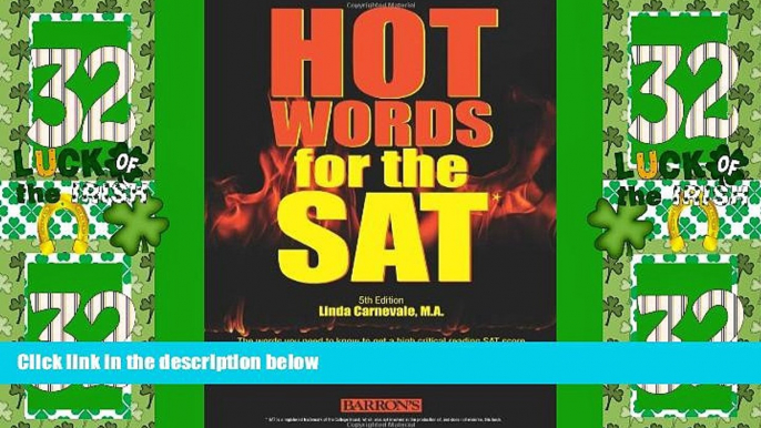 Best Price Hot Words for the SAT Linda Carnevale On Audio