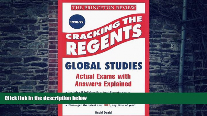 Audiobook Cracking the Regents Exam: Global Studies 1998-99 Edition (Princeton Review Series)