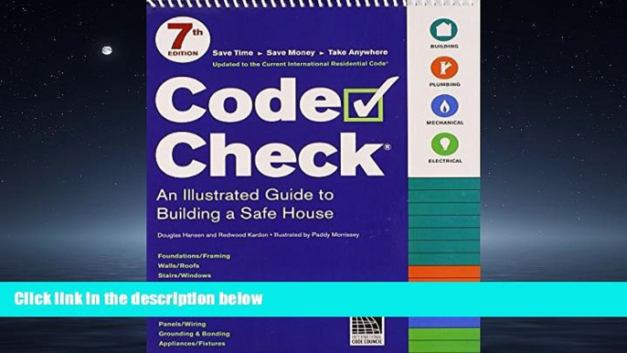 FAVORIT BOOK Code Check: 7th Edition (Code Check: An Illustrated Guide to Building a Safe House)