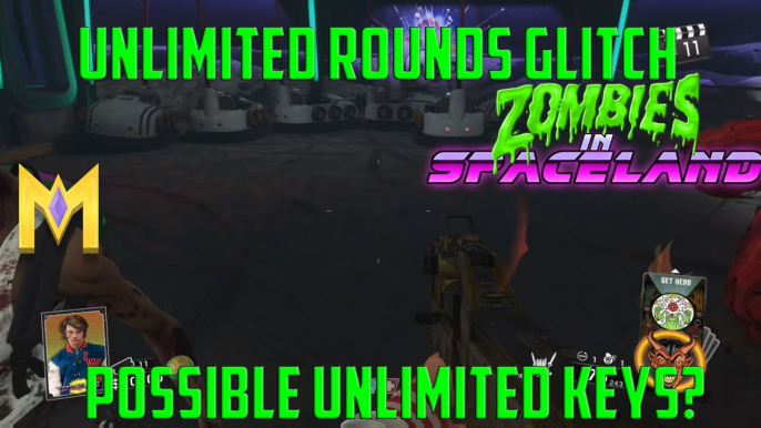 CoD Infinite Warfare Zombie Glitches - Unlimited Rounds Glitch - POSSIBLE Unlimited KEYS