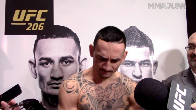 Max Holloway ready to claim 'the real belt' at UFC 206 - full interview