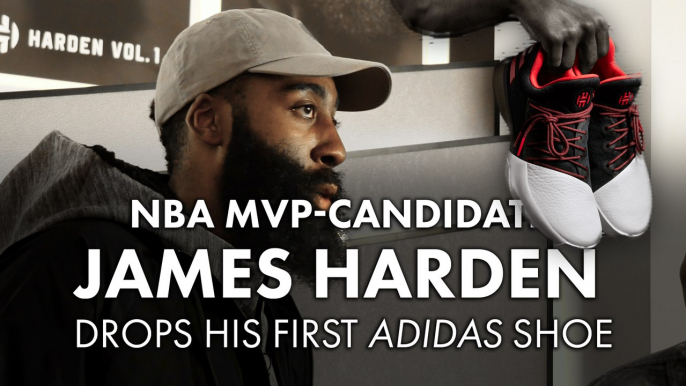 NBA MVP-Candidate James Harden drops his first Adidas shoe