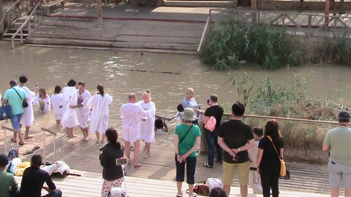 Beit 'Abara, where Jesus was baptized by John the Baptist - Israel Tour