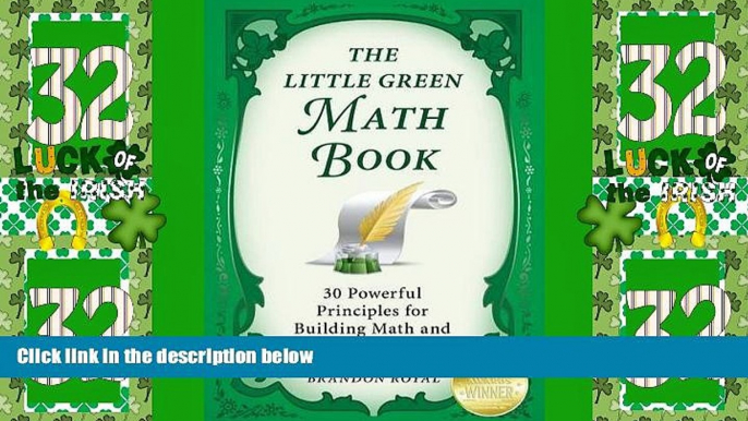 Price The Little Green Math Book: 30 Powerful Principles for Building Math and Numeracy Skills