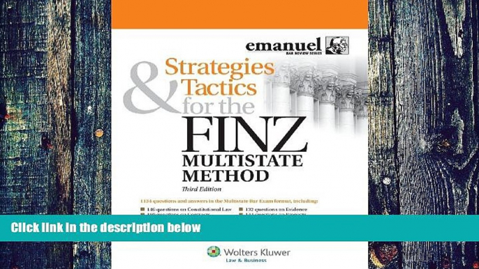 PDF Steven Finz Strategies   Tactics for the Finz Multistate Method, Third Edition (Emanuel Bar