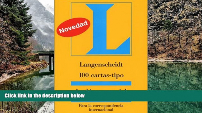 Buy B Abegg Langenscheidt 100 Cartas-Tipo Ingles Comercial: Para la Correspondencia Internacional