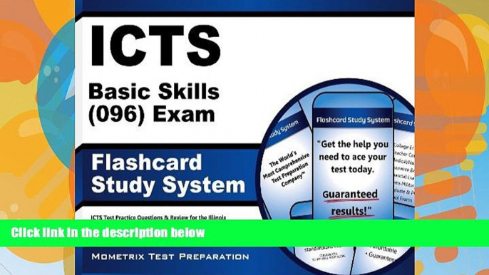 Buy ICTS Exam Secrets Test Prep Team ICTS Basic Skills (096) Exam Flashcard Study System: ICTS