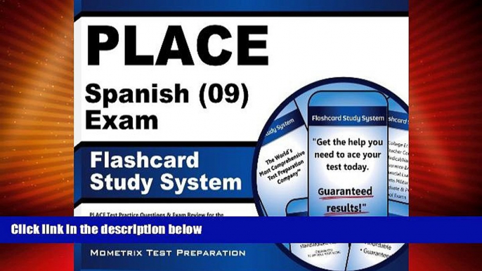 Price PLACE Spanish (09) Exam Flashcard Study System: PLACE Test Practice Questions   Exam Review