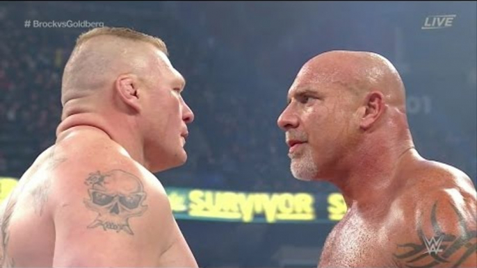 Survivor Series Results: Goldberg SQUASHES Brock Lesnar in ONE MINUTE