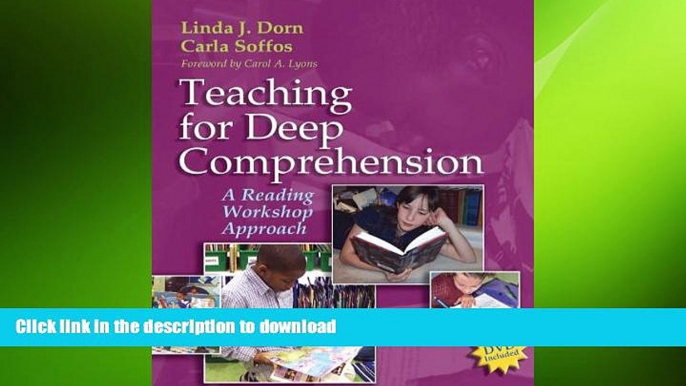 Hardcover Teaching for Deep Comprehension: A Reading Workshop Approach Kindle eBooks