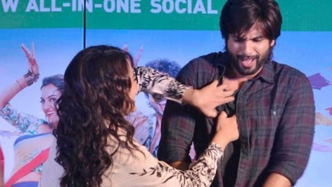 R... Rajkumar NAUGHTY Promotions | Sonakshi Sinha | Shahid Kapoor | Prabhu Deva