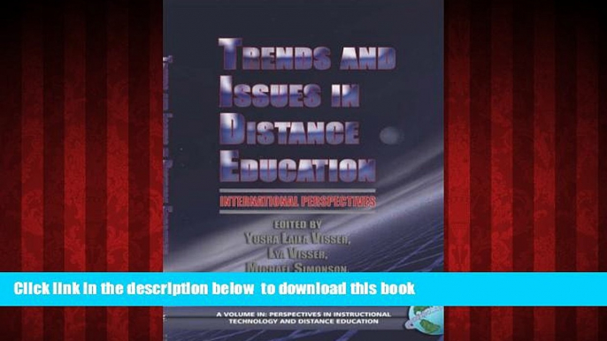 Pre Order Trends and Issues in Distance Education: An International Perspective (Perspectives in