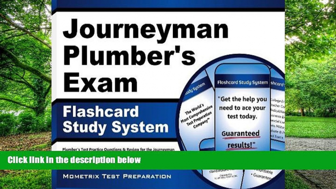 Pre Order Journeyman Plumber s Exam Flashcard Study System: Plumber s Test Practice Questions